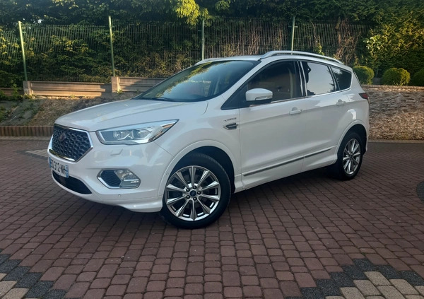 Ford Kuga cena 84900 przebieg: 139000, rok produkcji 2017 z Przemyśl małe 781